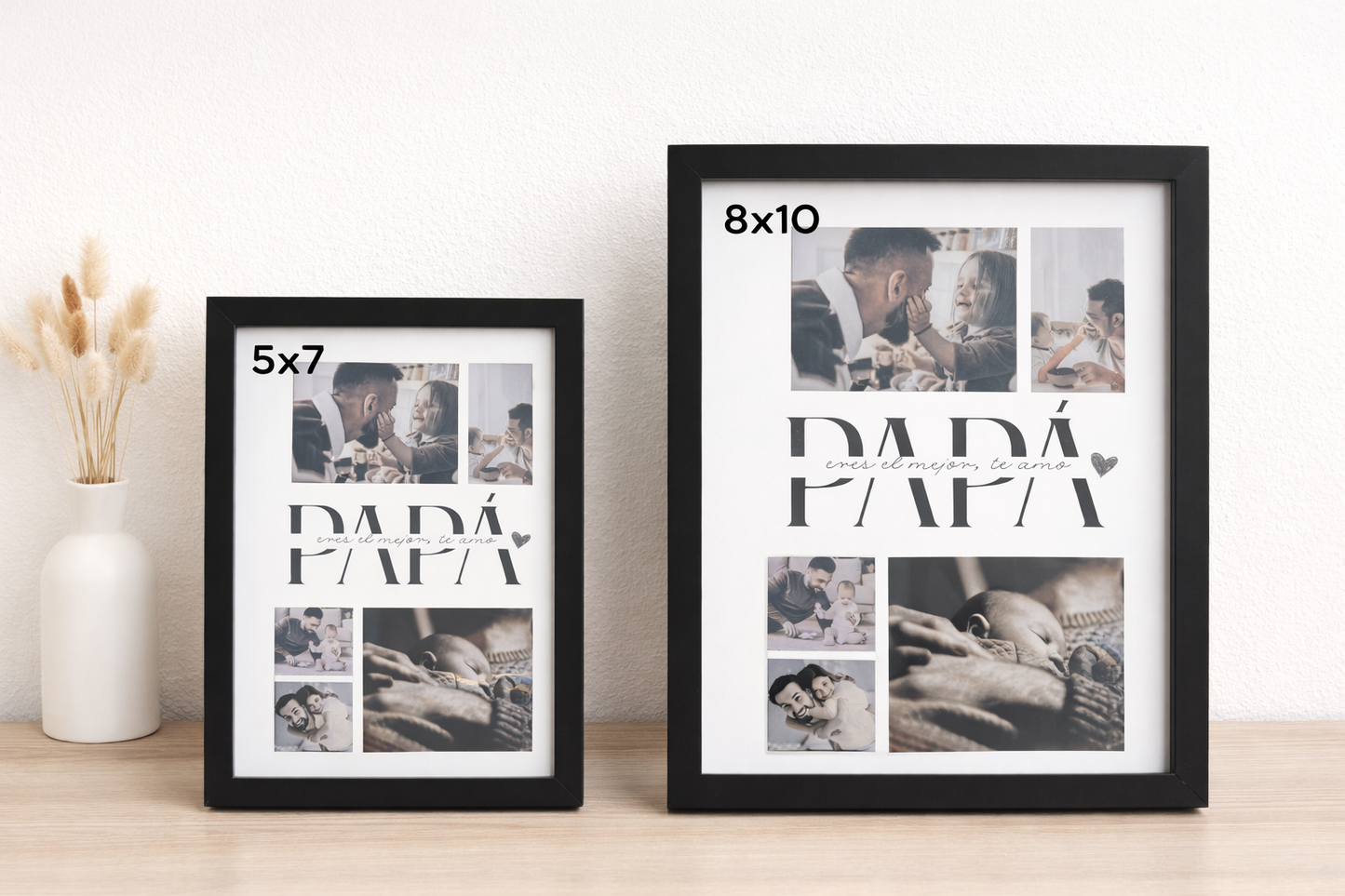 Personalized Netflix-Style Frame | Photo with Custom Message and 4 Personalized Photos | Unique Gift