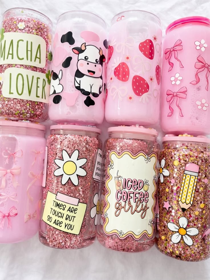 Snow Globe Plastic Tumblers with Dtf + Effects 16 oz