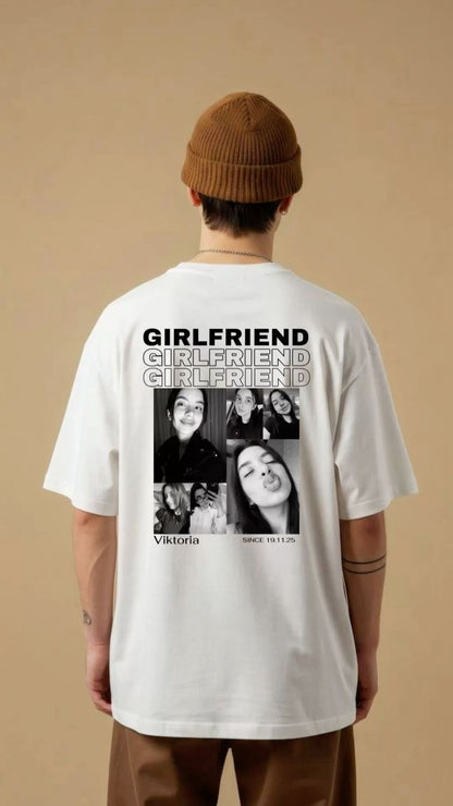 Matching Couple T-Shirts – Personalized Boyfriend & Girlfriend Photo Shirts