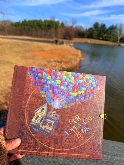 Our Adventure Book- scrapbook ,perfect Gift for San Valentine's