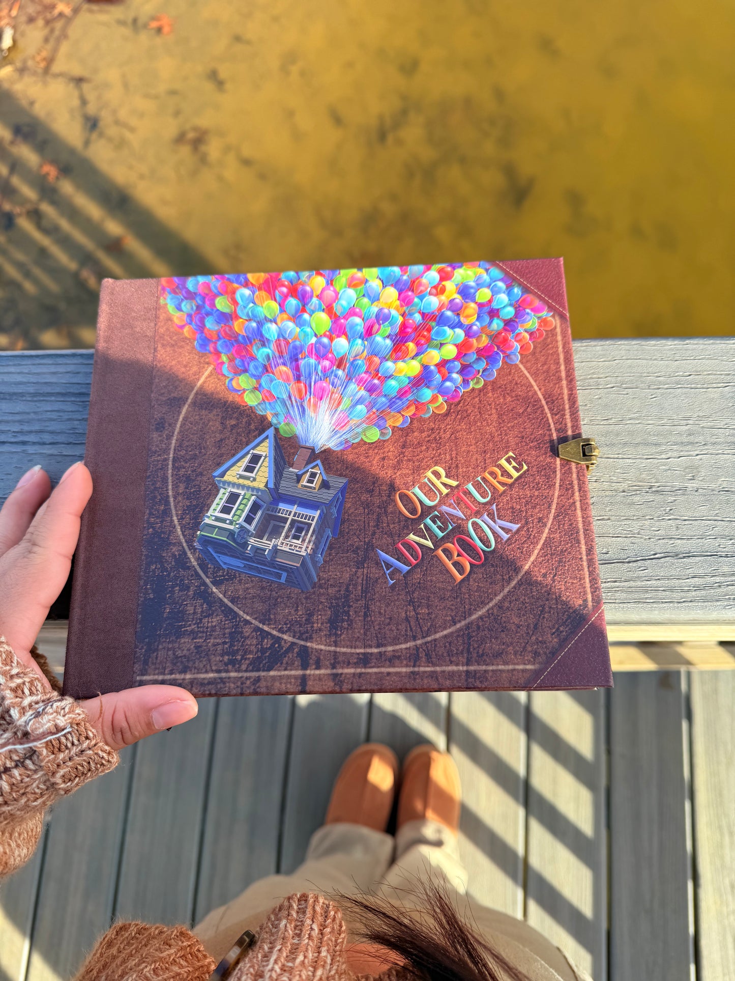 Our Adventure Book- scrapbook ,perfect Gift for San Valentine's