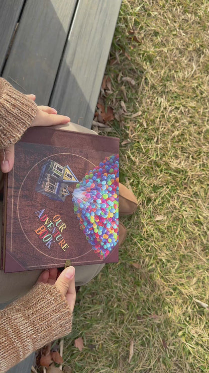 Our Adventure Book- scrapbook ,perfect Gift for San Valentine's